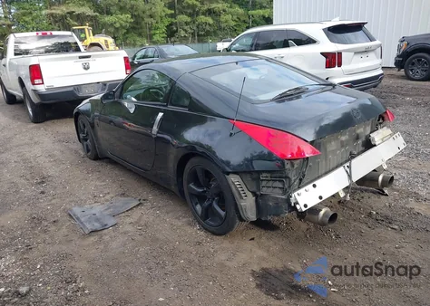 2007 Nissan 350Z Enthusiast из США, поврежденный, VIN JN1BZ34D37M504948